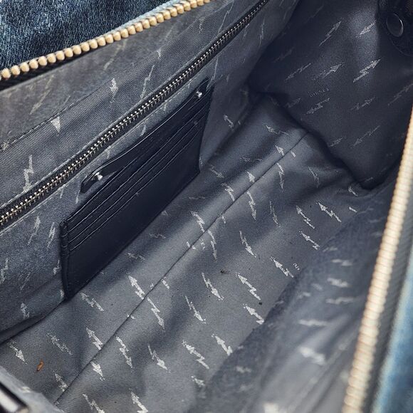 Diesel RARE Y2K Denim Puffy Small Tote Bag - Picture 7 of 15